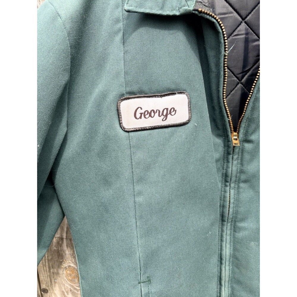 Vtg Red Kap Quilt-Lined Mechanics/Work Jacket Men’s Medium USA wellco/cat - Picture 6 of 16